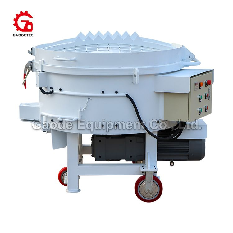 GAODETEC GRM100 Efficient Refractory Pan Mixer For Homogeneous Mixing